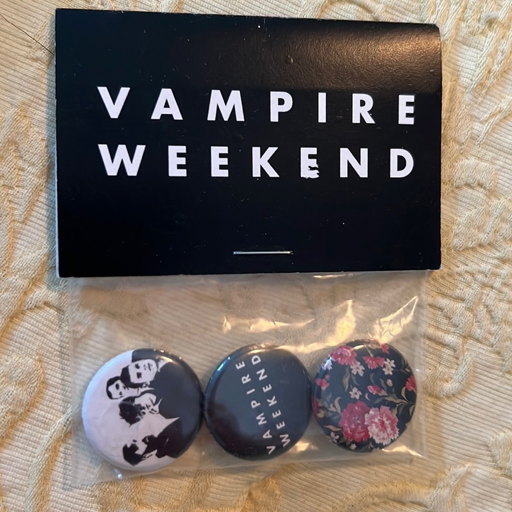 Vampire Weekend pins